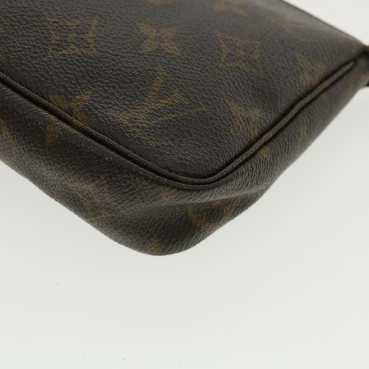 LOUIS VUITTON Monogram Pochette Accessoires Pouch M51980 LV Auth 35940