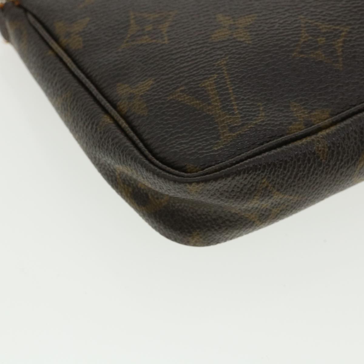 LOUIS VUITTON Monogram Pochette Accessoires Pouch M51980 LV Auth 35940