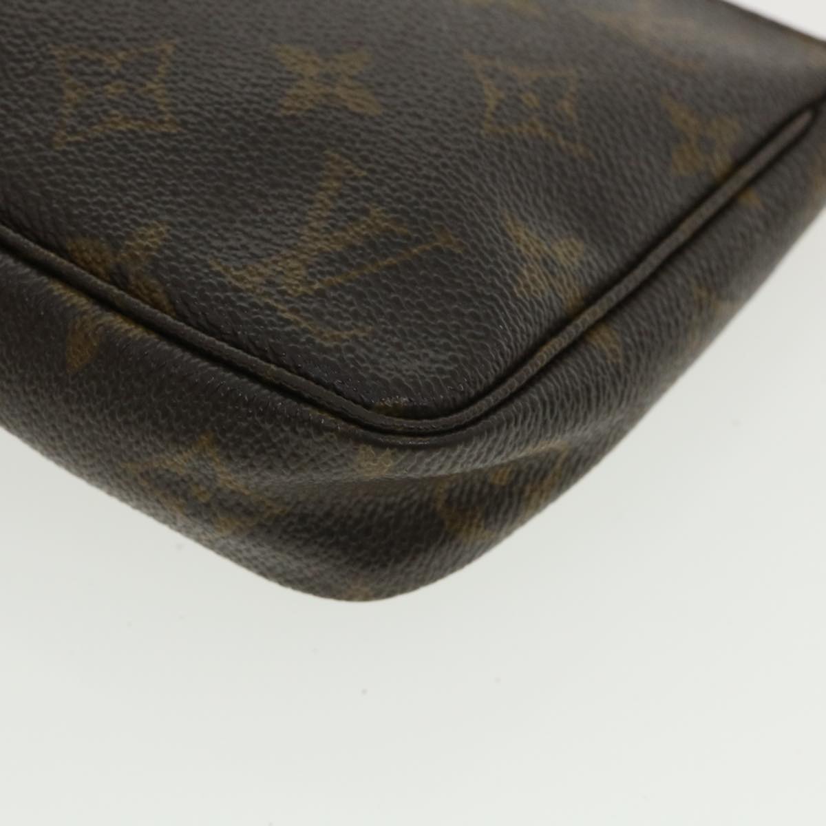 LOUIS VUITTON Monogram Pochette Accessoires Pouch M51980 LV Auth 35940