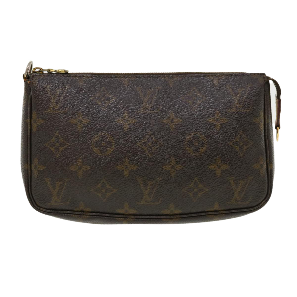 LOUIS VUITTON Monogram Pochette Accessoires Pouch M51980 LV Auth 35940