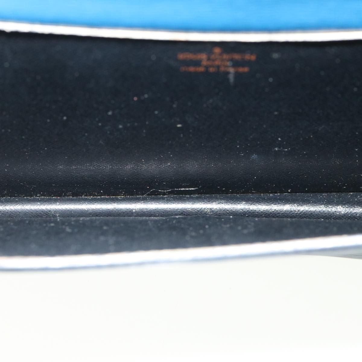 LOUIS VUITTON Epi Grenel Shoulder Bag Blue M52365 LV Auth 35942