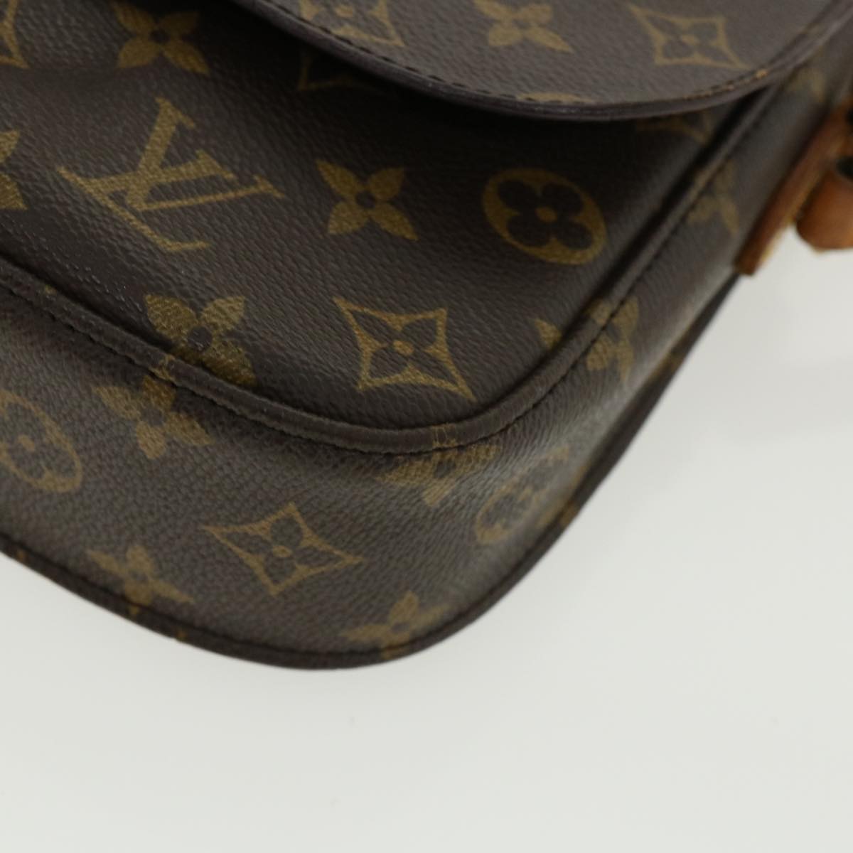 LOUIS VUITTON Monogram Saint Cloud MM Shoulder Bag M51243 LV Auth 35943