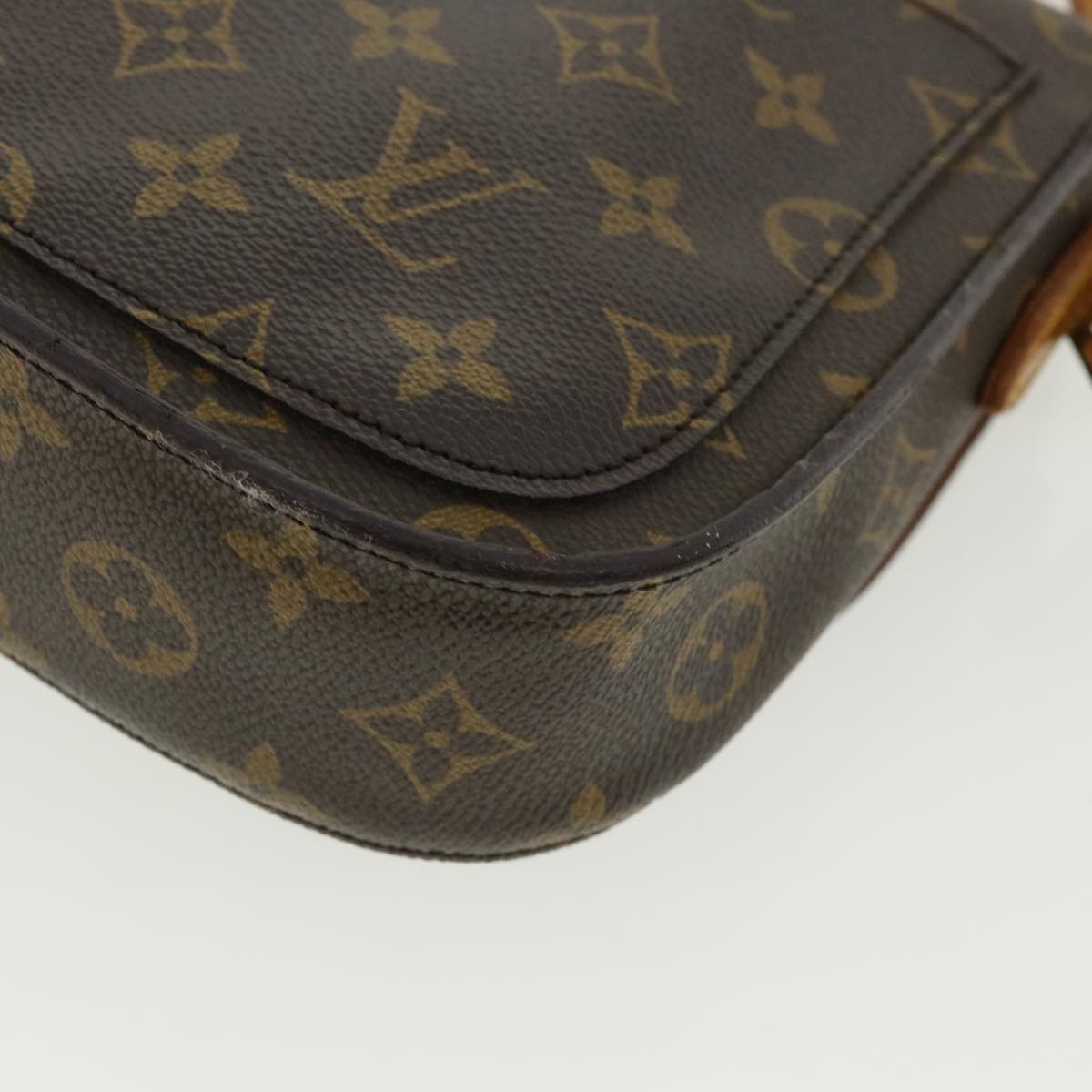 LOUIS VUITTON Monogram Saint Cloud MM Shoulder Bag M51243 LV Auth 35943