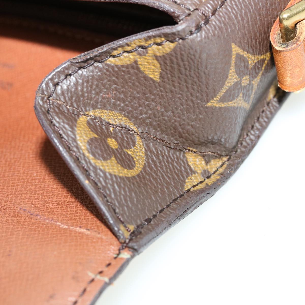 LOUIS VUITTON Monogram Saint Cloud MM Shoulder Bag M51243 LV Auth 35943