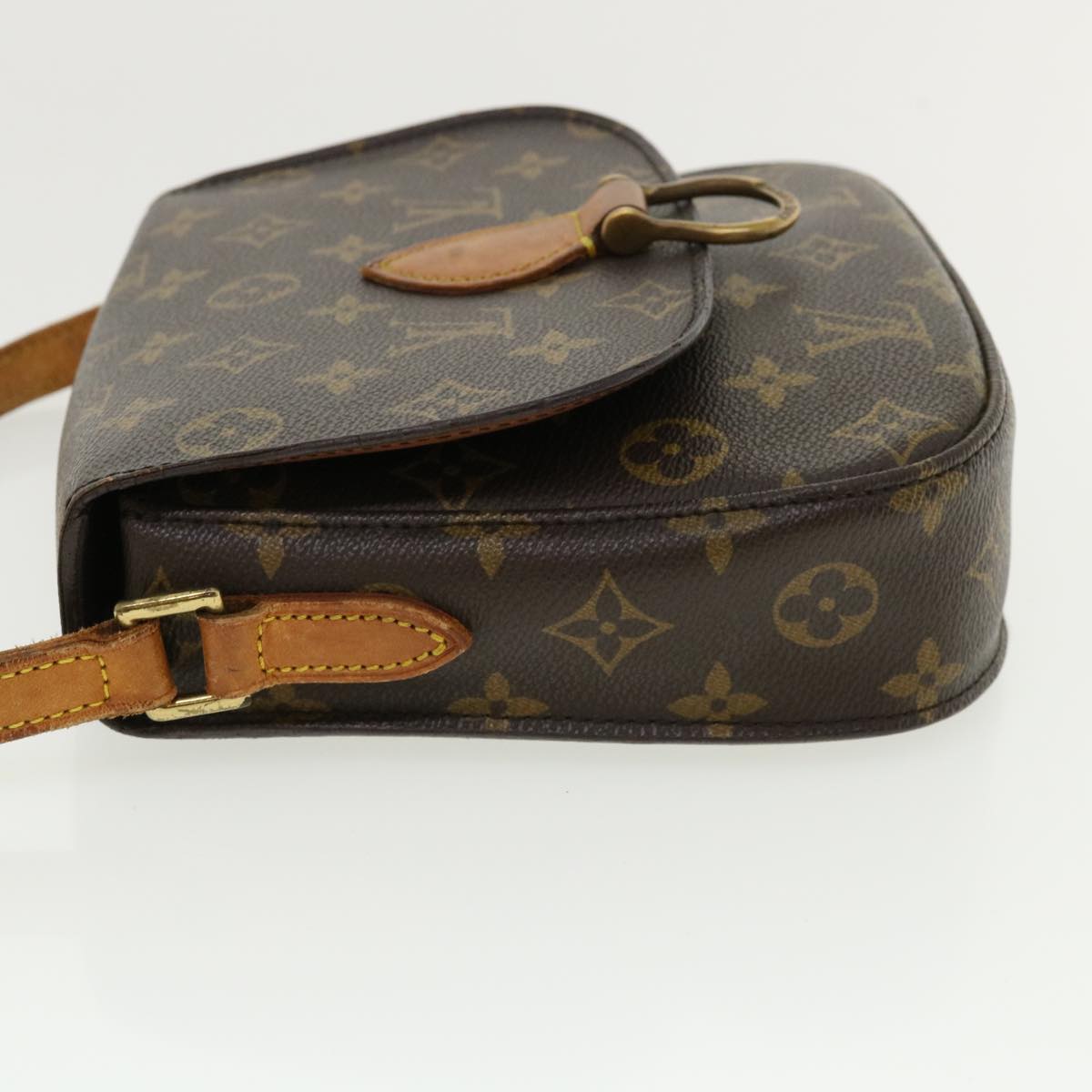 LOUIS VUITTON Monogram Saint Cloud MM Shoulder Bag M51243 LV Auth 35943