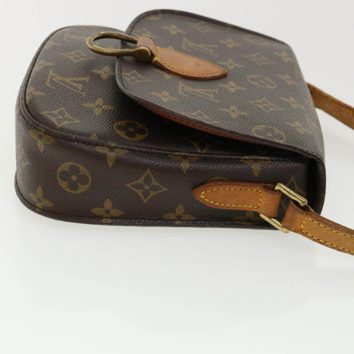 LOUIS VUITTON Monogram Saint Cloud MM Shoulder Bag M51243 LV Auth 35943