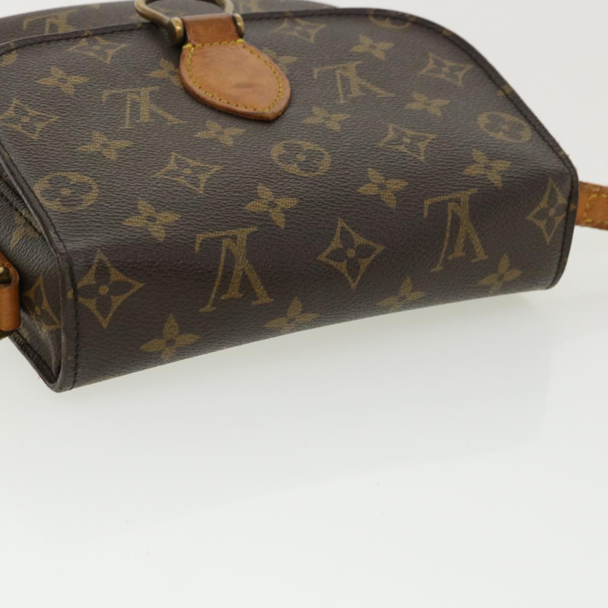 LOUIS VUITTON Monogram Saint Cloud MM Shoulder Bag M51243 LV Auth 35943