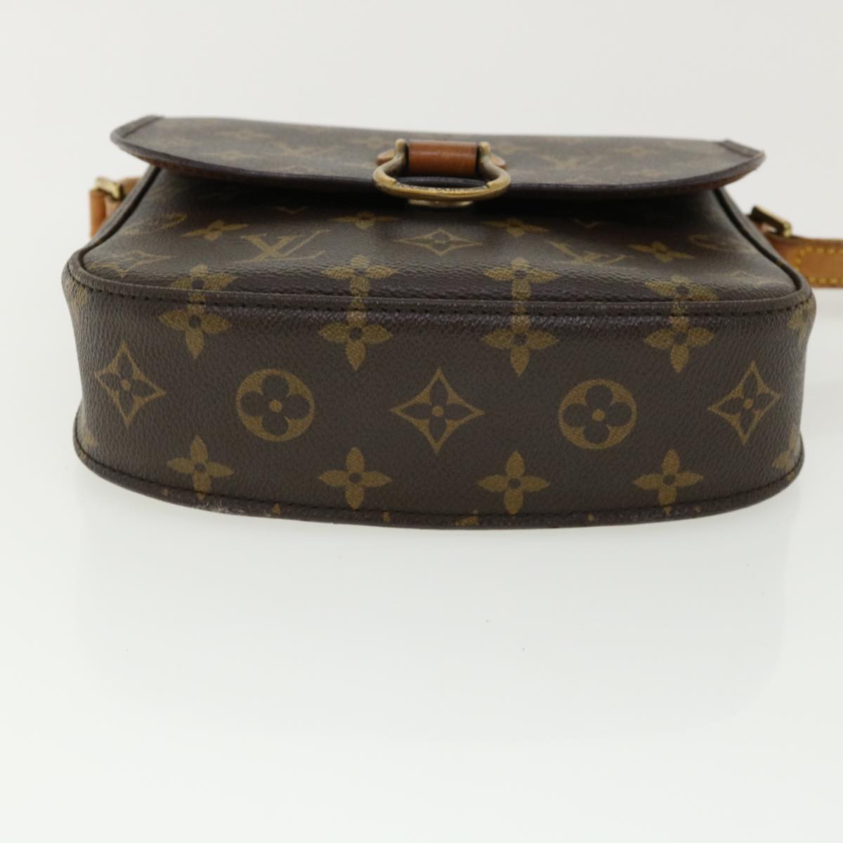 LOUIS VUITTON Monogram Saint Cloud MM Shoulder Bag M51243 LV Auth 35943