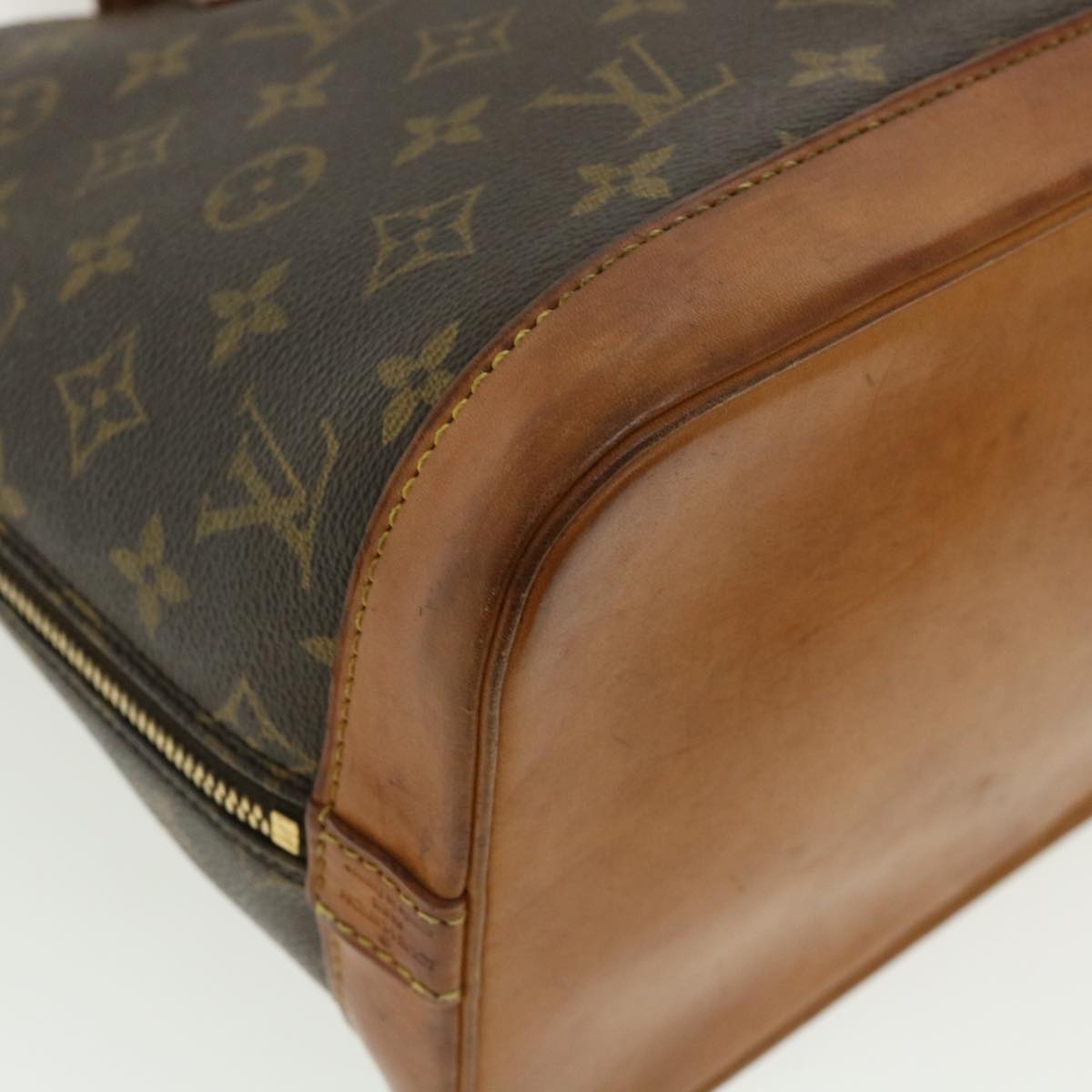 LOUIS VUITTON Monogram Alma Hand Bag M51130 LV Auth 35944