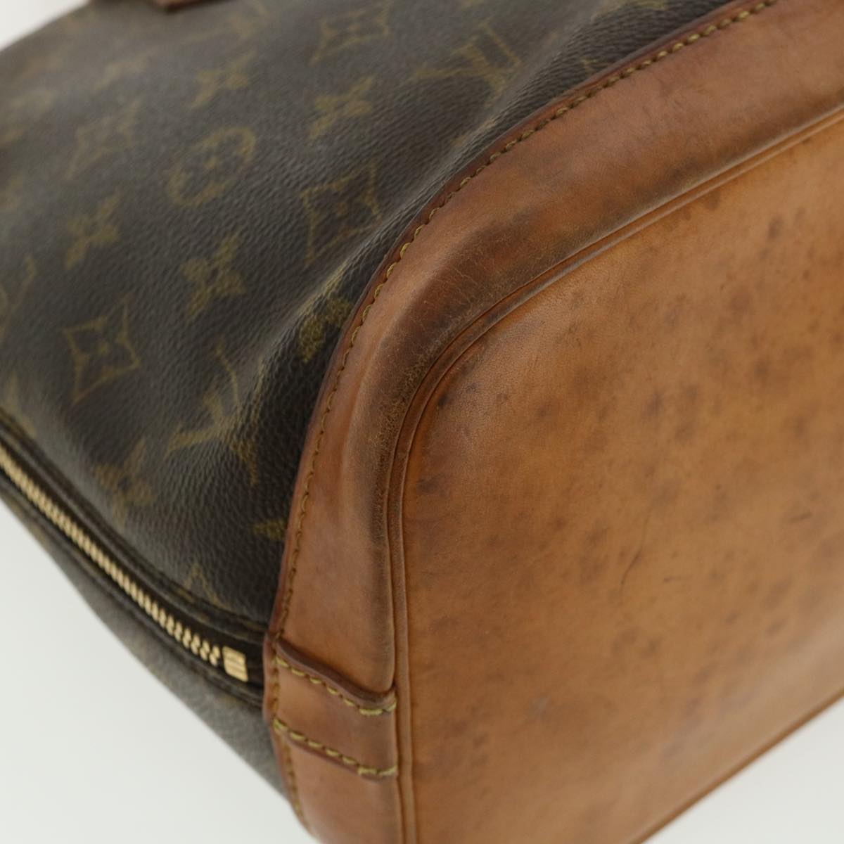 LOUIS VUITTON Monogram Alma Hand Bag M51130 LV Auth 35944