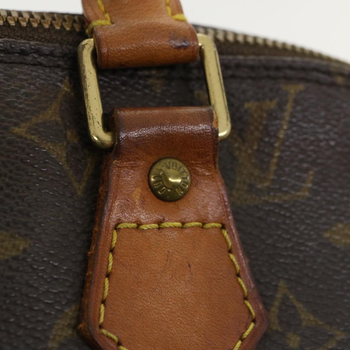 LOUIS VUITTON Monogram Alma Hand Bag M51130 LV Auth 35944