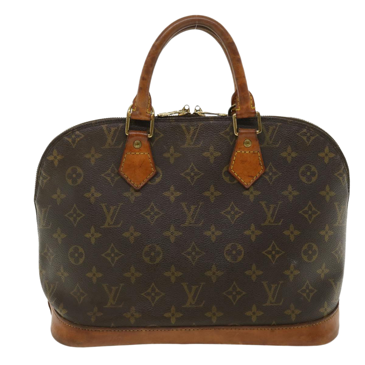 LOUIS VUITTON Monogram Alma Hand Bag M51130 LV Auth 35944