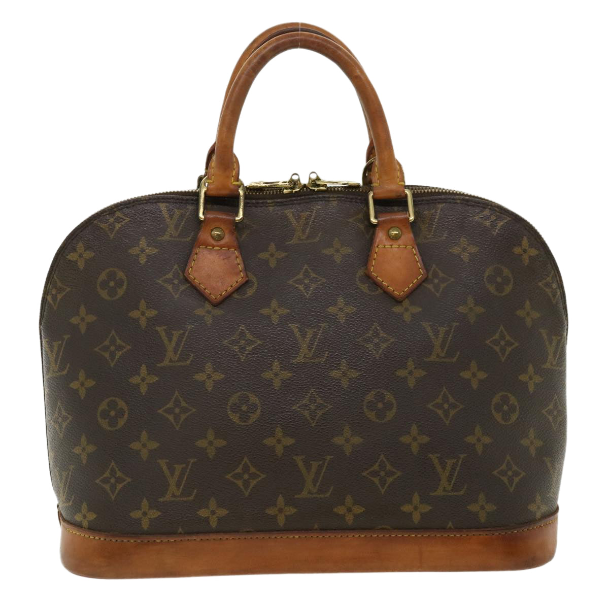 LOUIS VUITTON Monogram Alma Hand Bag M51130 LV Auth 35944