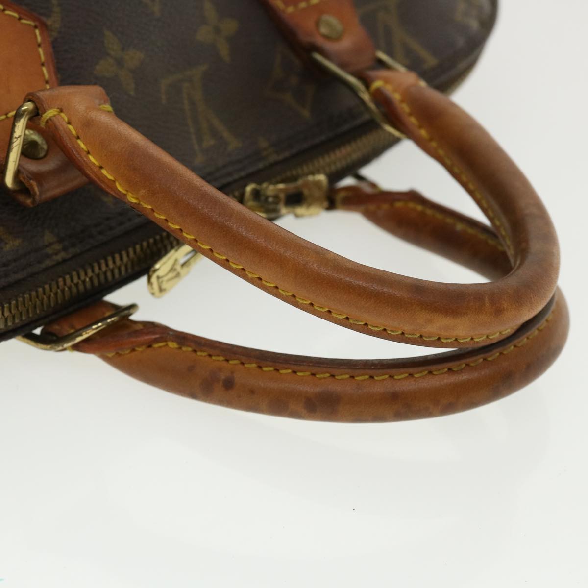 LOUIS VUITTON Monogram Alma Hand Bag M51130 LV Auth 35944