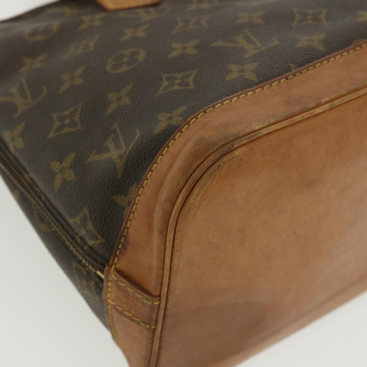 LOUIS VUITTON Monogram Alma Hand Bag M51130 LV Auth 35952