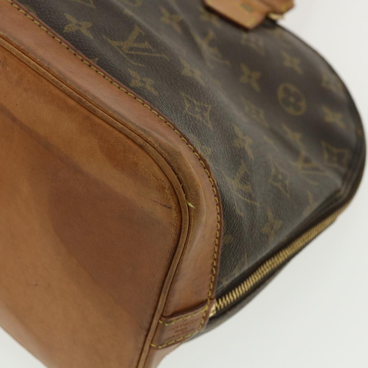 LOUIS VUITTON Monogram Alma Hand Bag M51130 LV Auth 35952