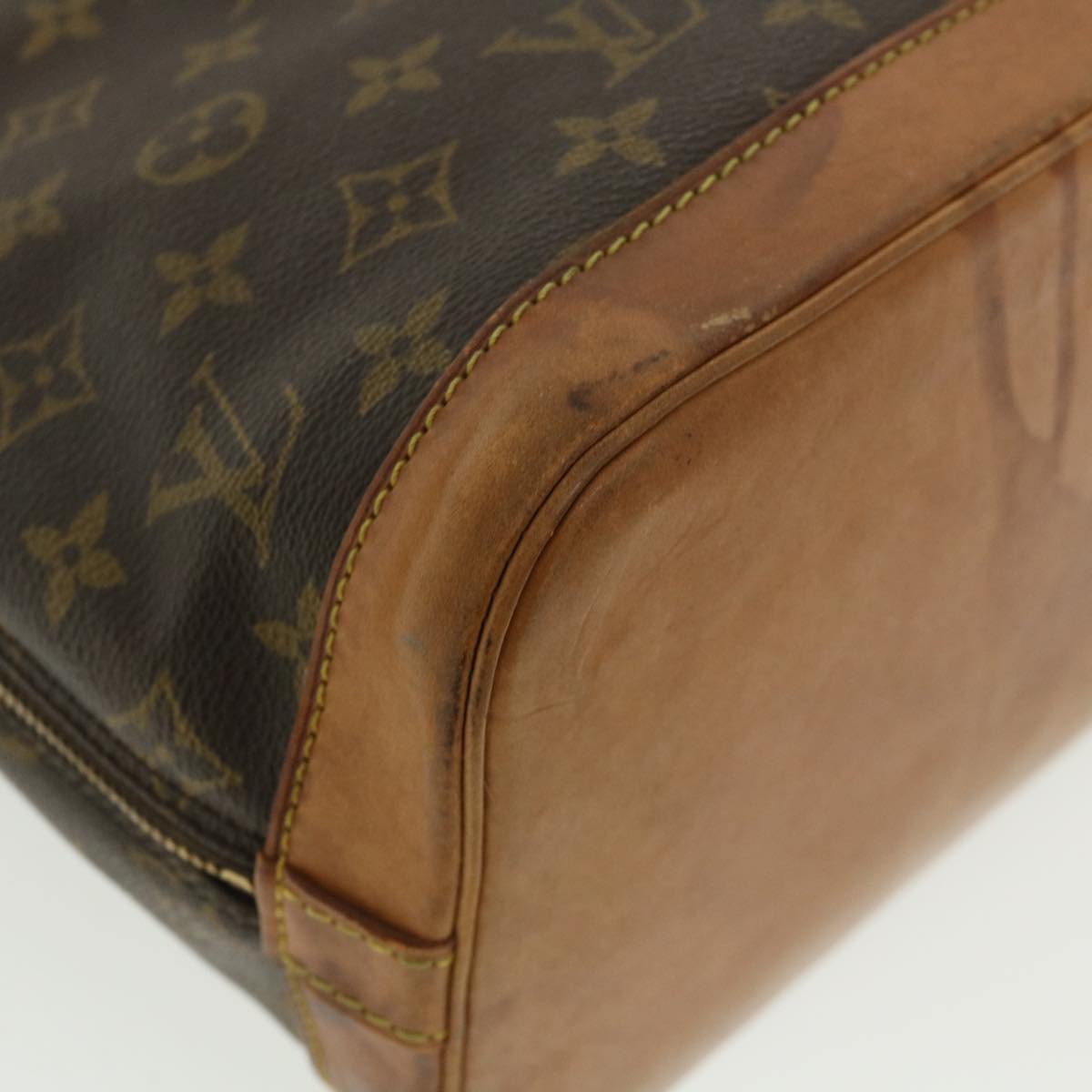 LOUIS VUITTON Monogram Alma Hand Bag M51130 LV Auth 35952