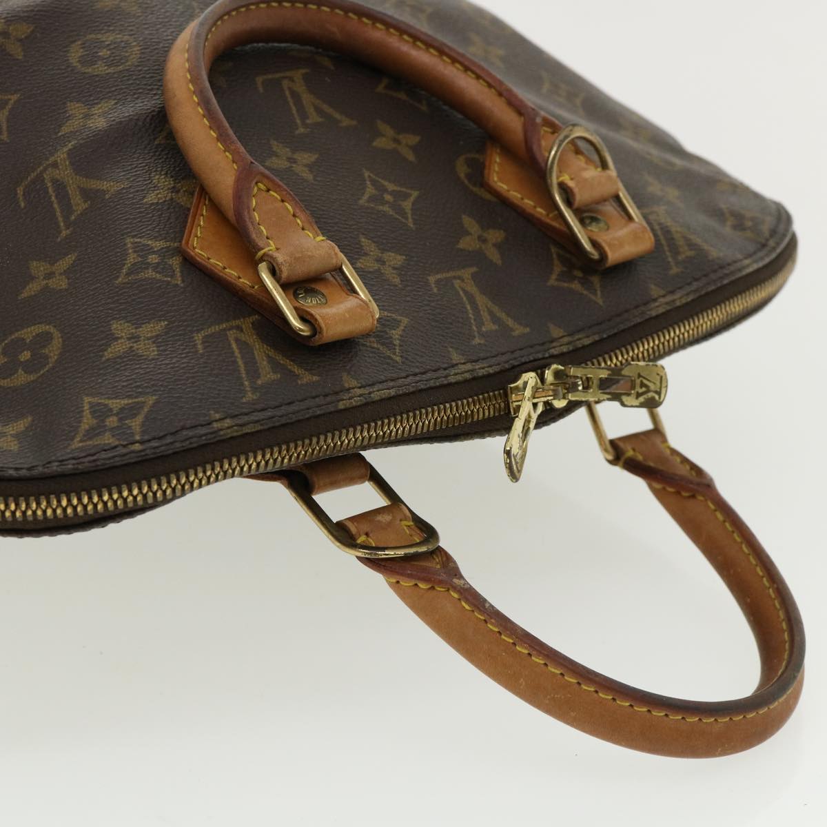 LOUIS VUITTON Monogram Alma Hand Bag M51130 LV Auth 35952