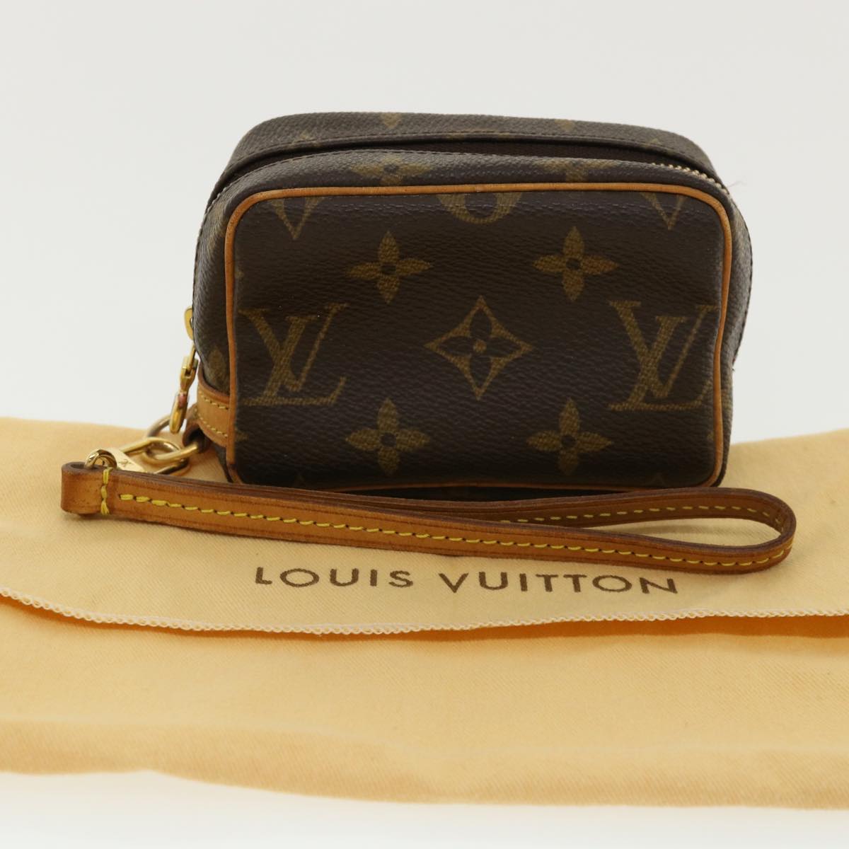 LOUIS VUITTON Monogram Trousse Wapity Pouch M58030 LV Auth 35956