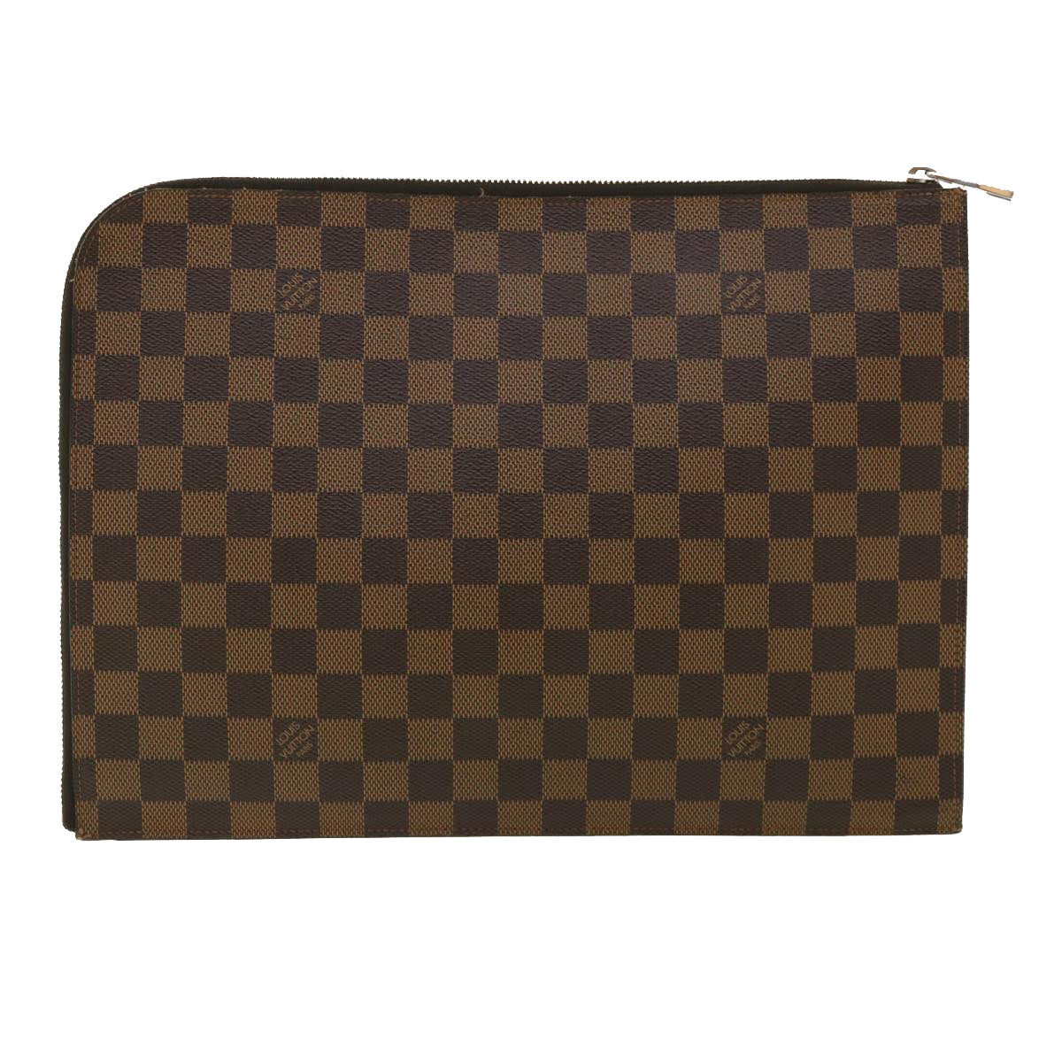 LOUIS VUITTON Damier Savannah Pochette Jules GM Clutch Bag N63345 LV Auth 35959 - 0