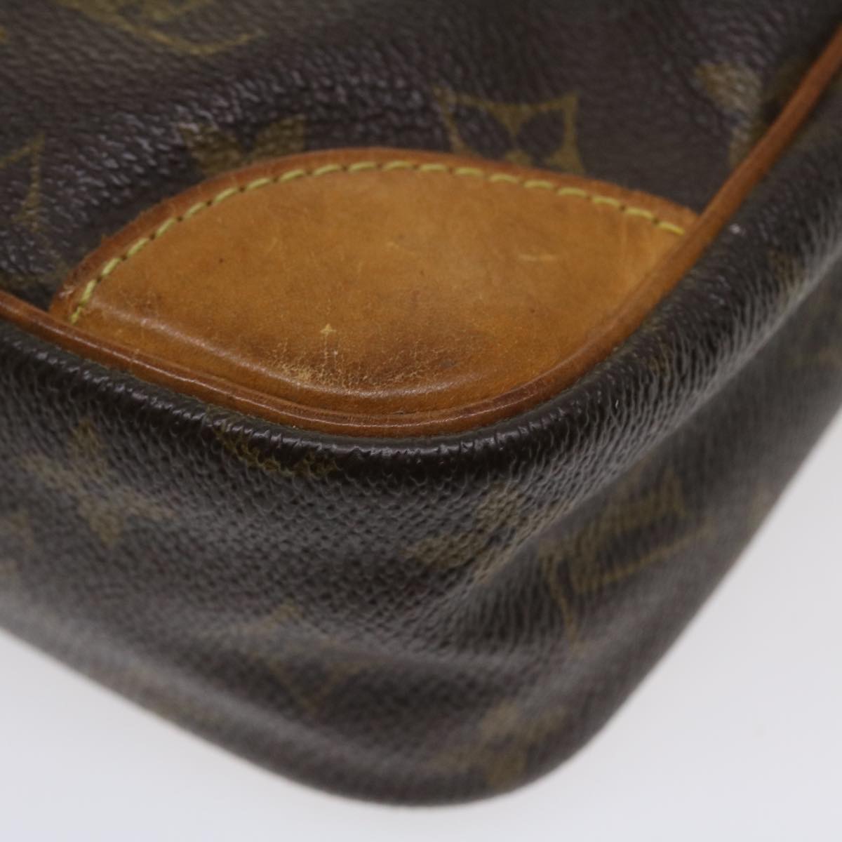 LOUIS VUITTON Monogram Compiegne 28 Clutch Bag M51845 LV Auth 35961