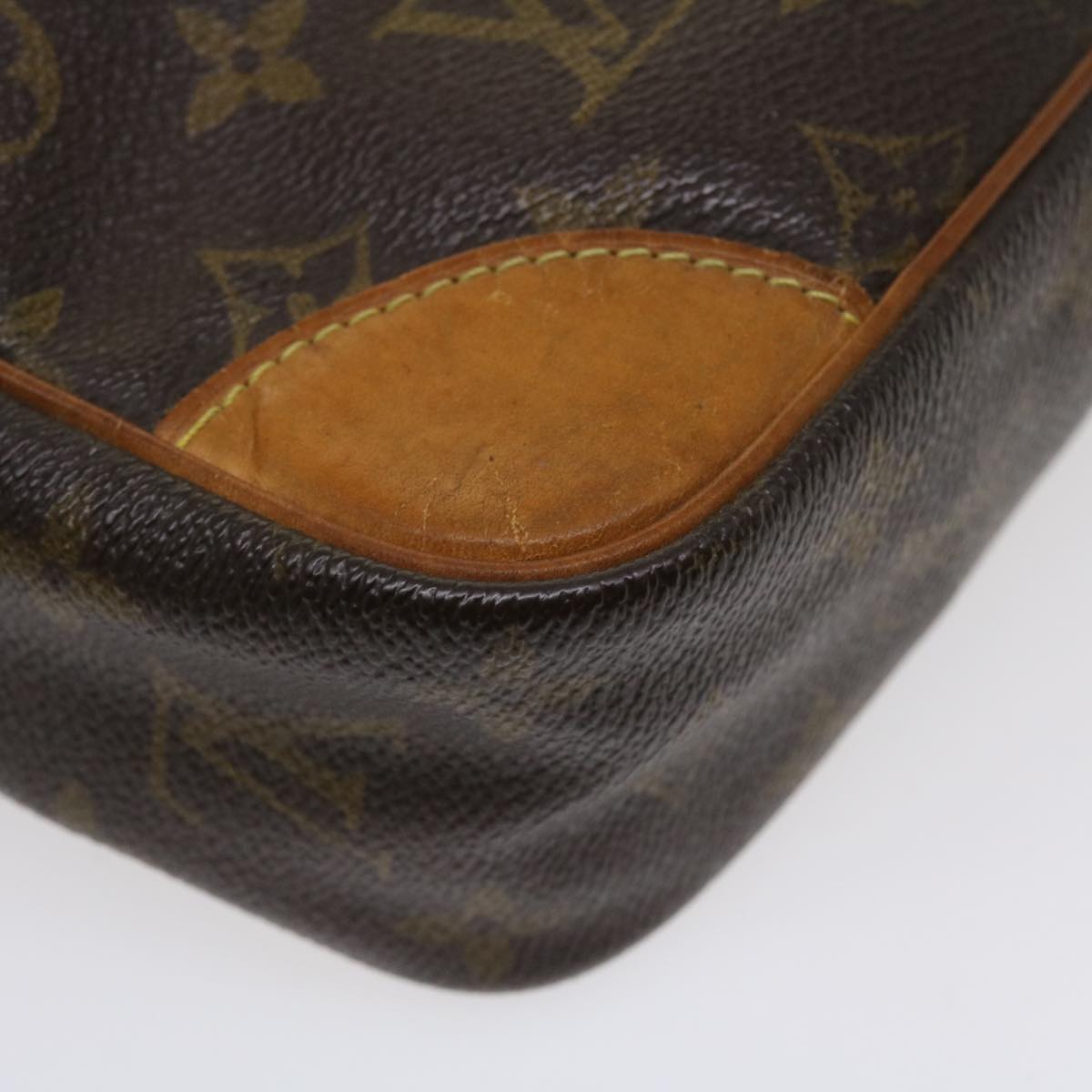 LOUIS VUITTON Monogram Compiegne 28 Clutch Bag M51845 LV Auth 35961