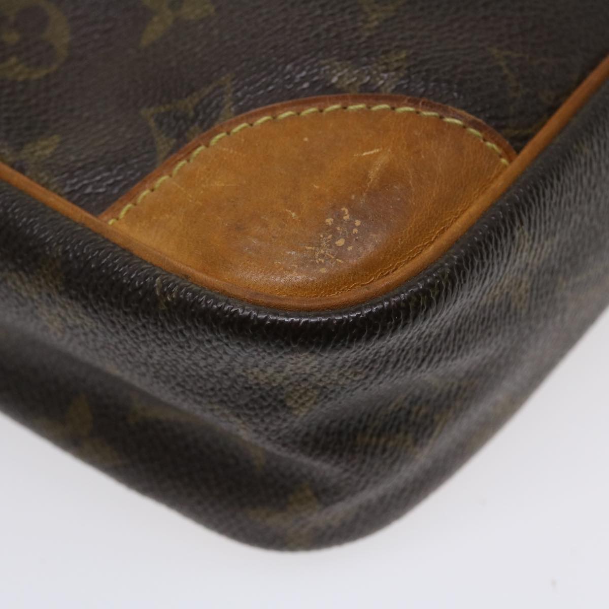 LOUIS VUITTON Monogram Compiegne 28 Clutch Bag M51845 LV Auth 35961