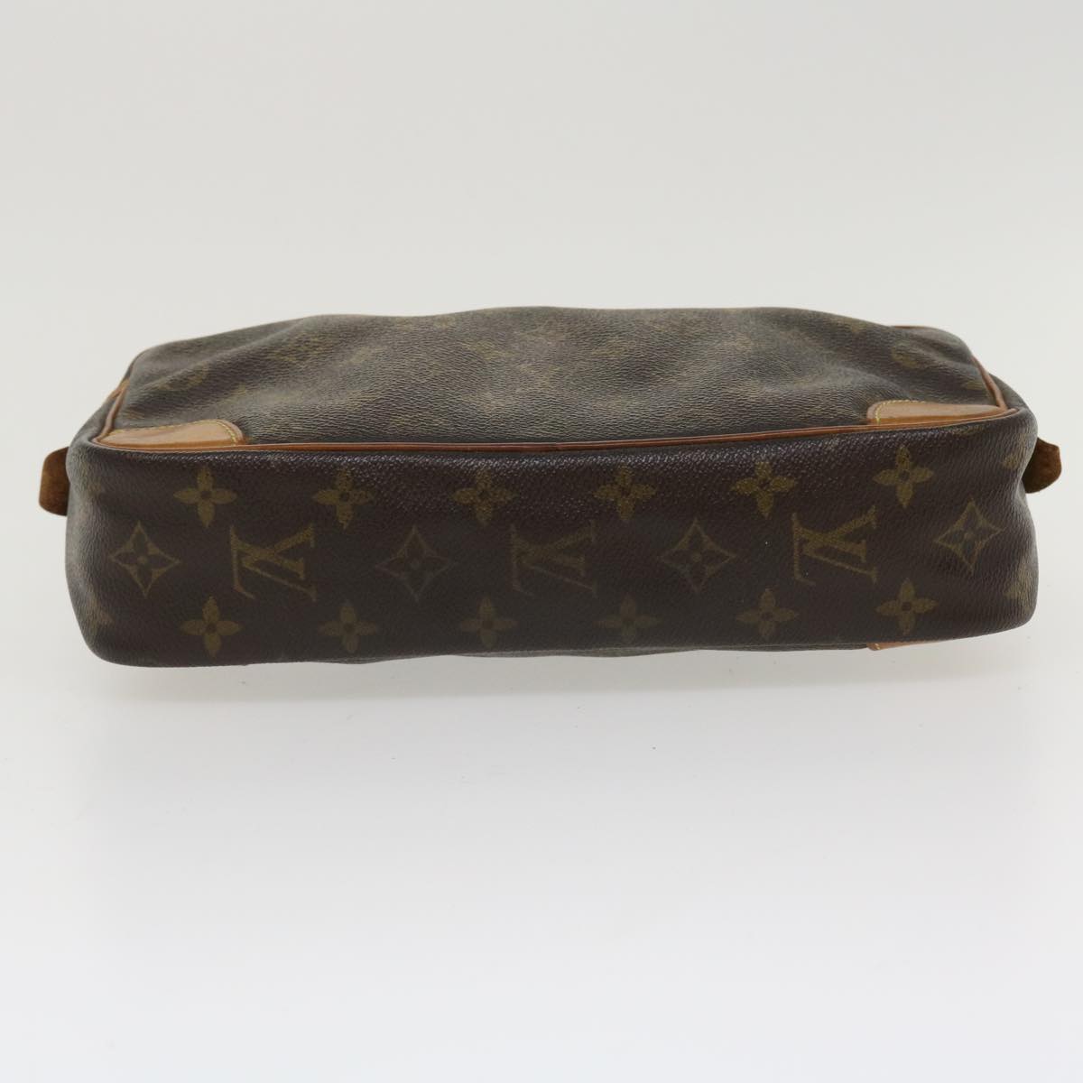 LOUIS VUITTON Monogram Compiegne 28 Clutch Bag M51845 LV Auth 35961