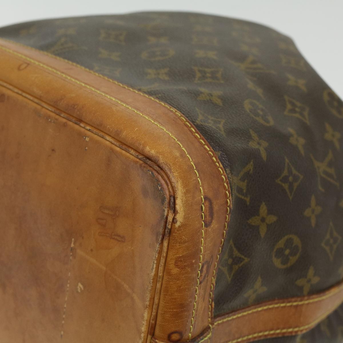 LOUIS VUITTON Monogram Noe Shoulder Bag M42224 LV Auth 35981