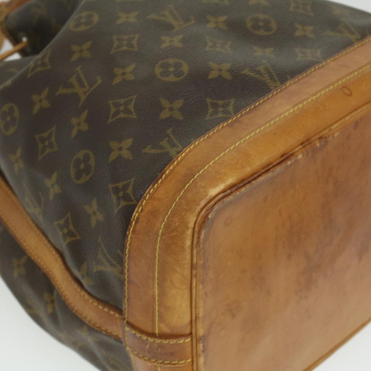 LOUIS VUITTON Monogram Noe Shoulder Bag M42224 LV Auth 35981