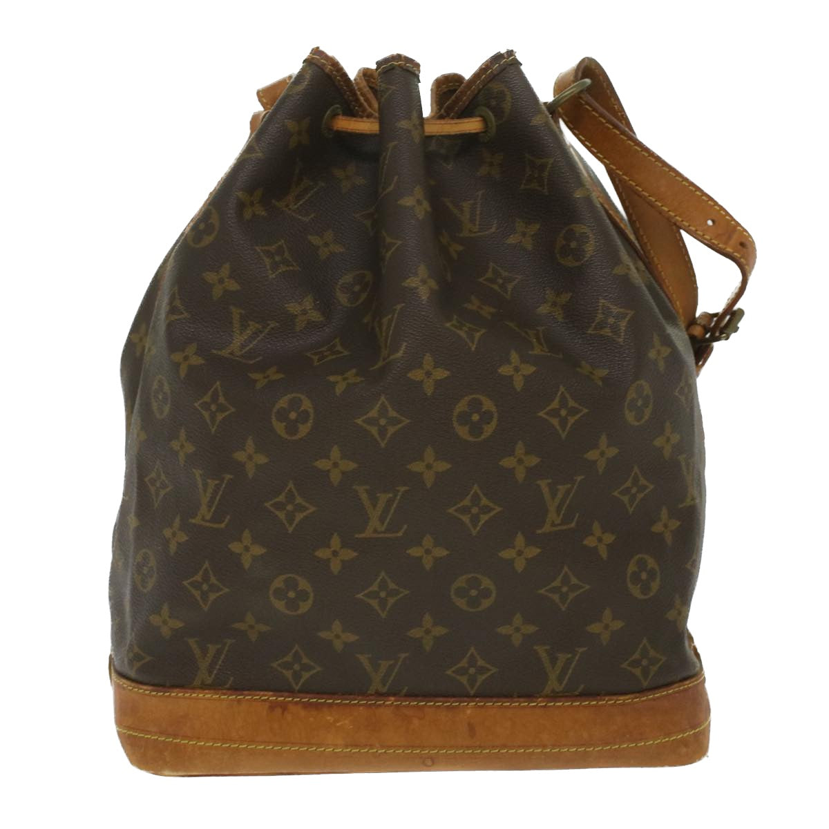 LOUIS VUITTON Monogram Noe Shoulder Bag M42224 LV Auth 35981