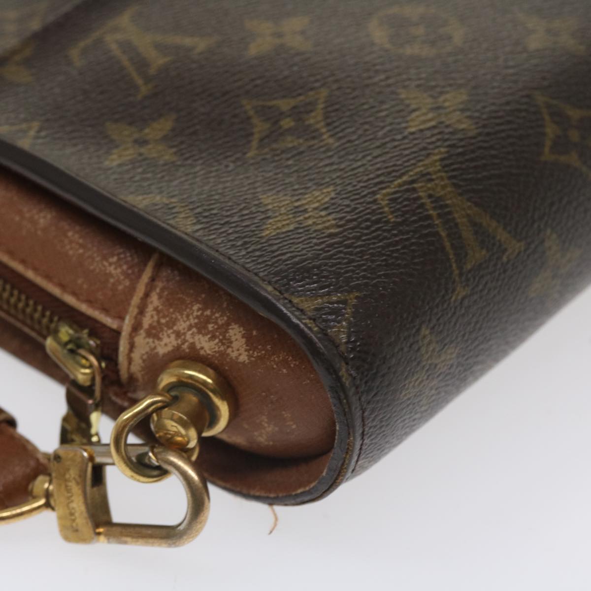 LOUIS VUITTON Monogram Orsay Clutch Bag M51790 LV Auth 35984