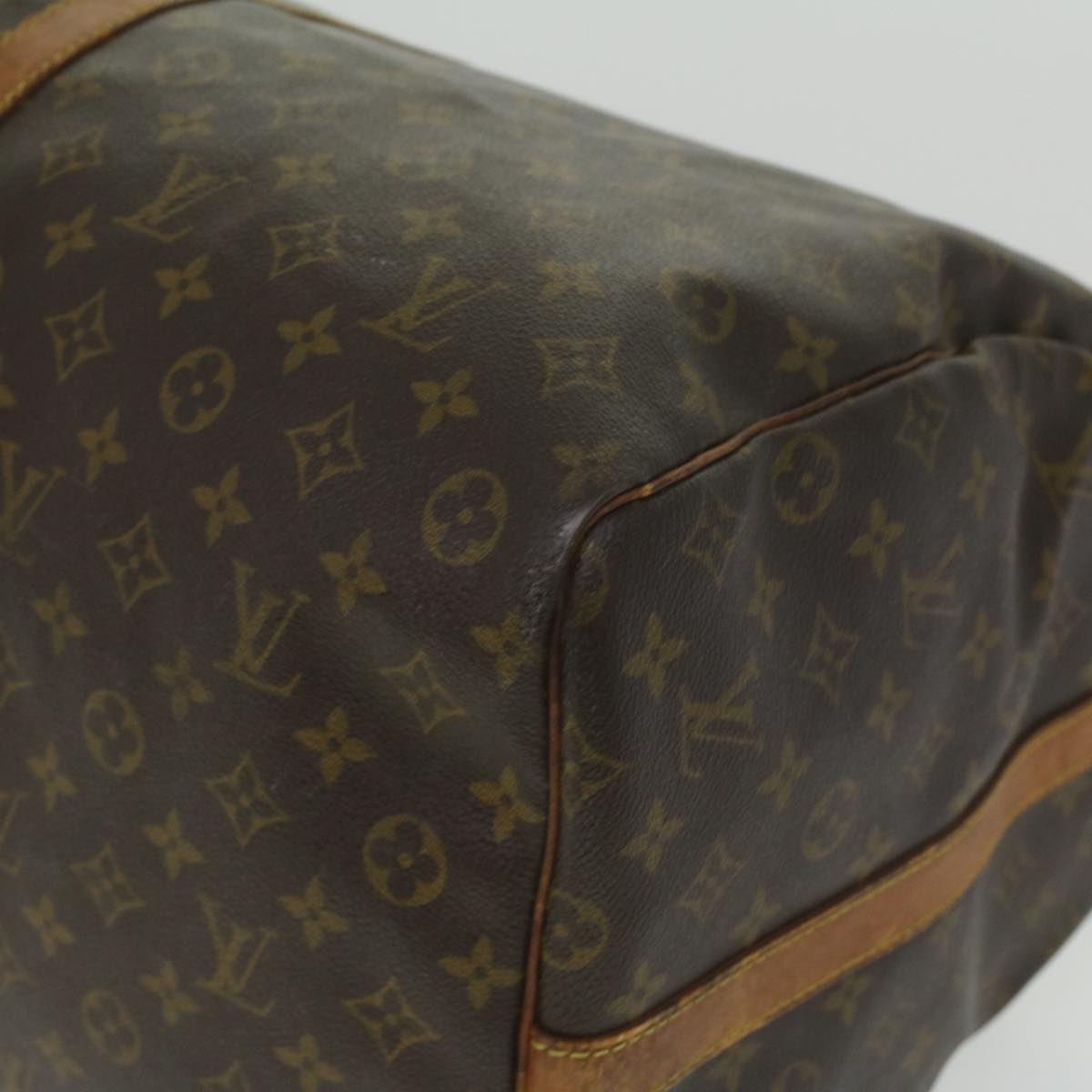 LOUIS VUITTON Monogram Keepall Bandouliere 60 Boston Bag M41412 LV Auth 35986