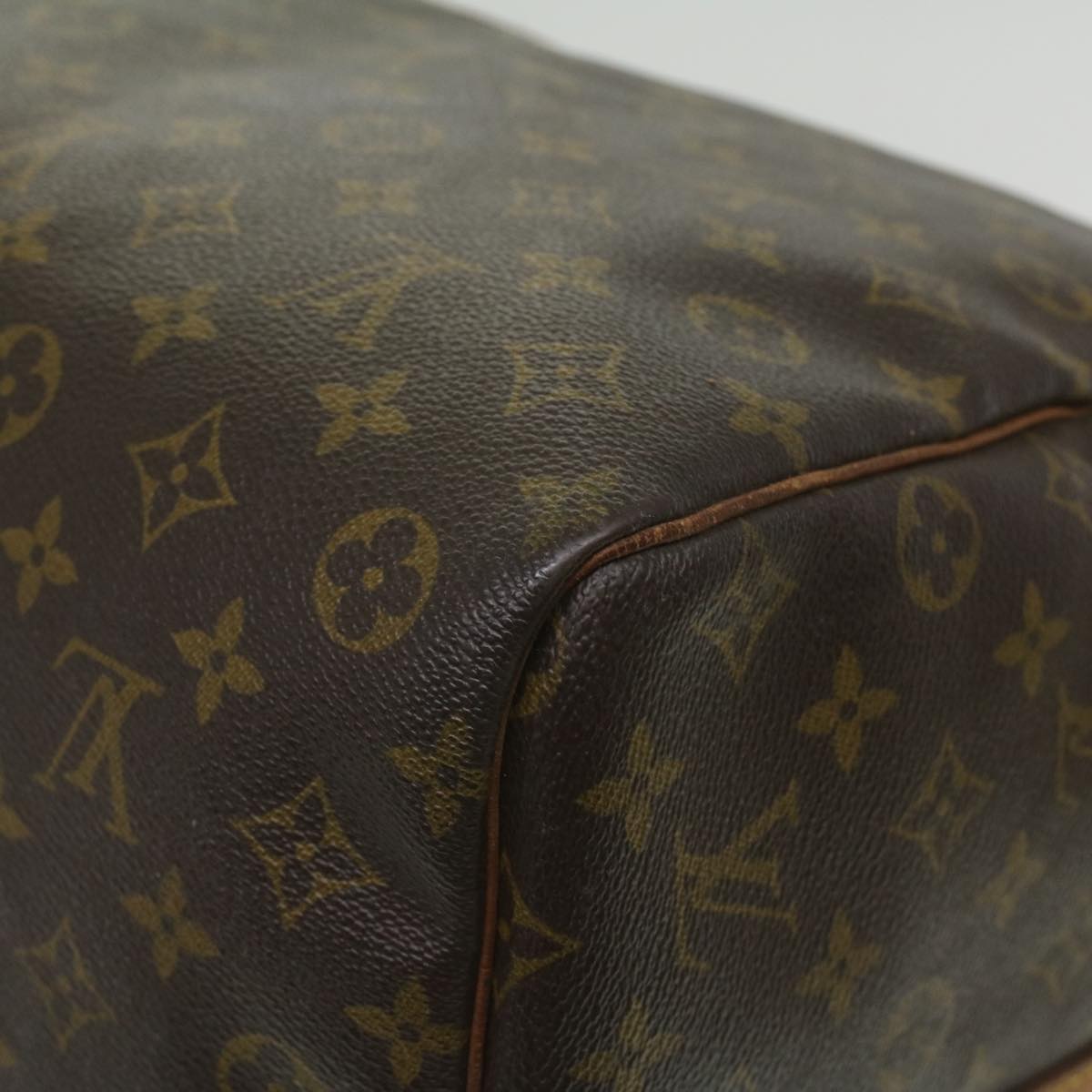 LOUIS VUITTON Monogram Keepall Bandouliere 60 Boston Bag M41412 LV Auth 35986