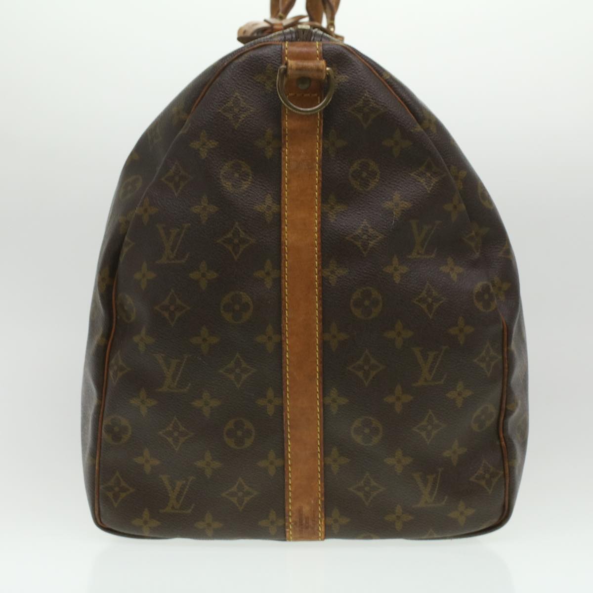 LOUIS VUITTON Monogram Keepall Bandouliere 60 Boston Bag M41412 LV Auth 35986