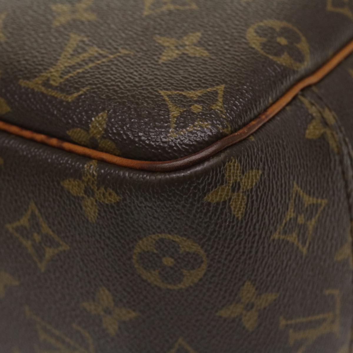 LOUIS VUITTON Monogram Deauville Hand Bag M47270 LV Auth 35997