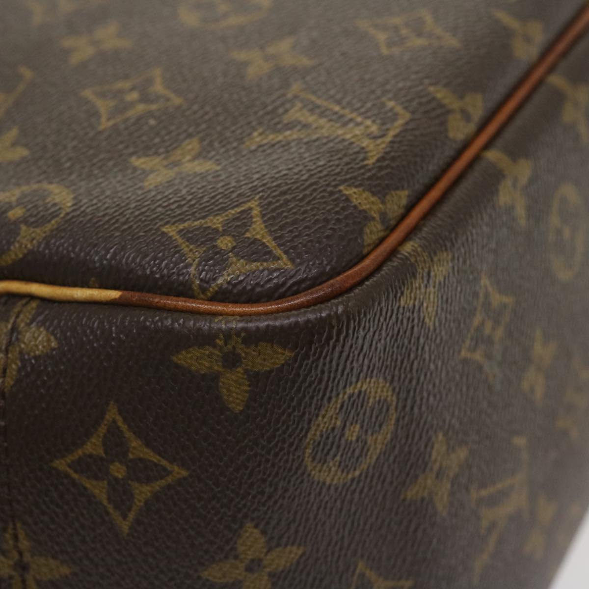 LOUIS VUITTON Monogram Deauville Hand Bag M47270 LV Auth 35997