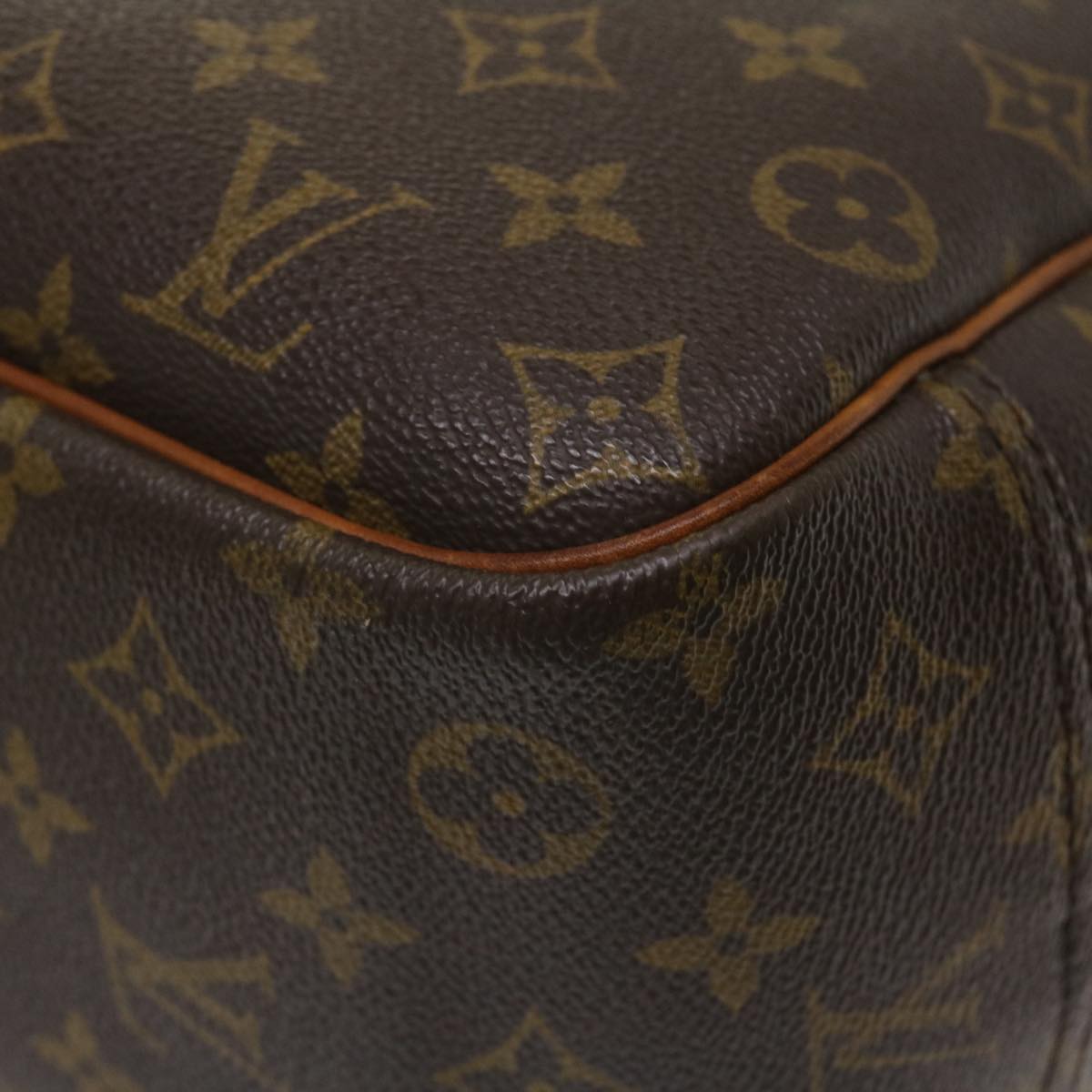 LOUIS VUITTON Monogram Deauville Hand Bag M47270 LV Auth 35997