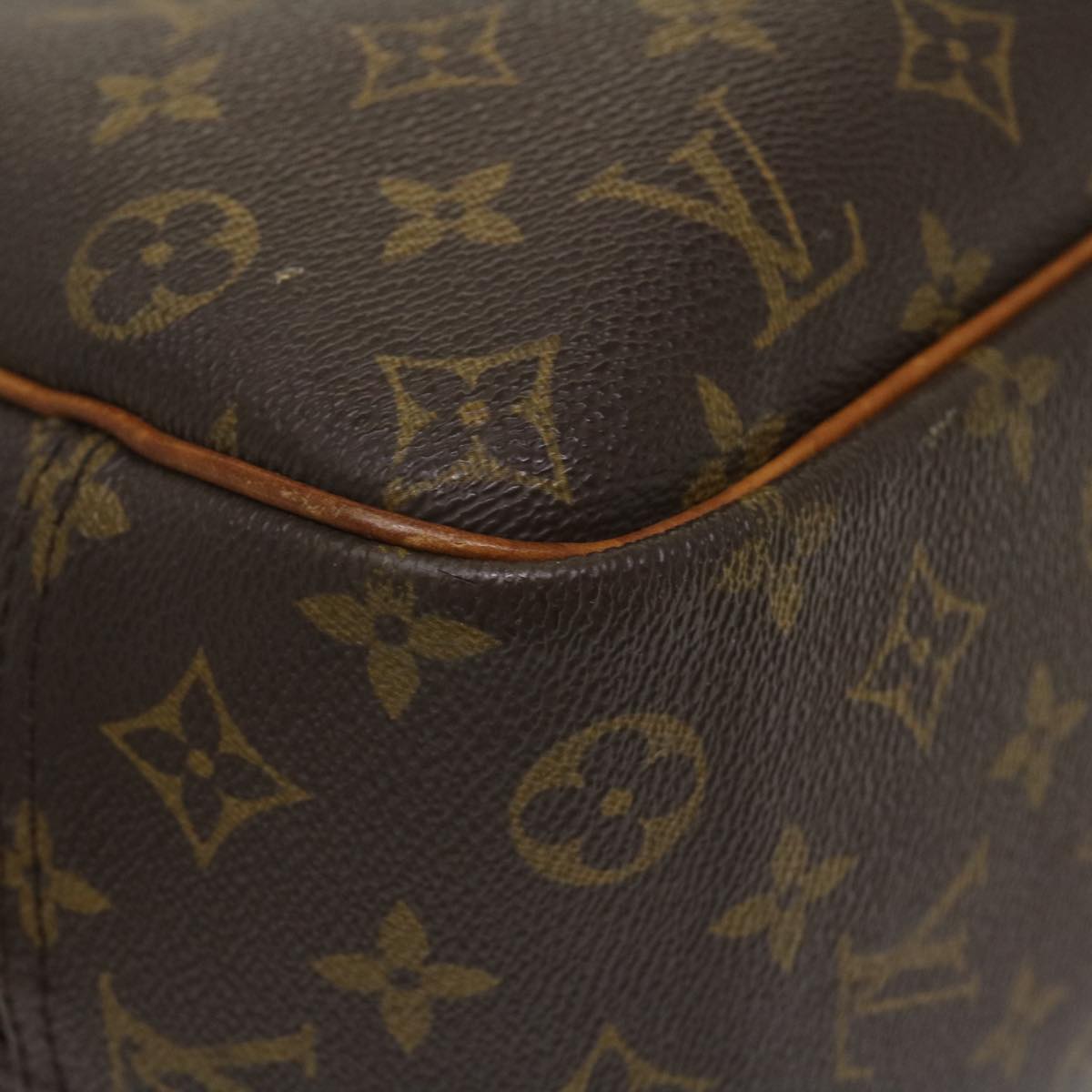 LOUIS VUITTON Monogram Deauville Hand Bag M47270 LV Auth 35997