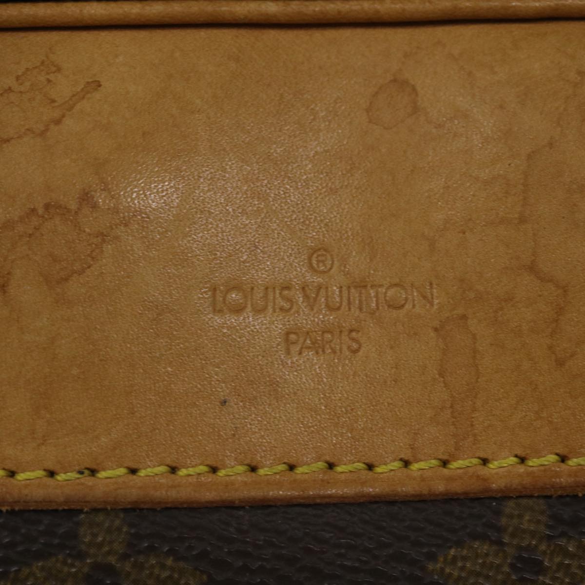 LOUIS VUITTON Monogram Deauville Hand Bag M47270 LV Auth 35997