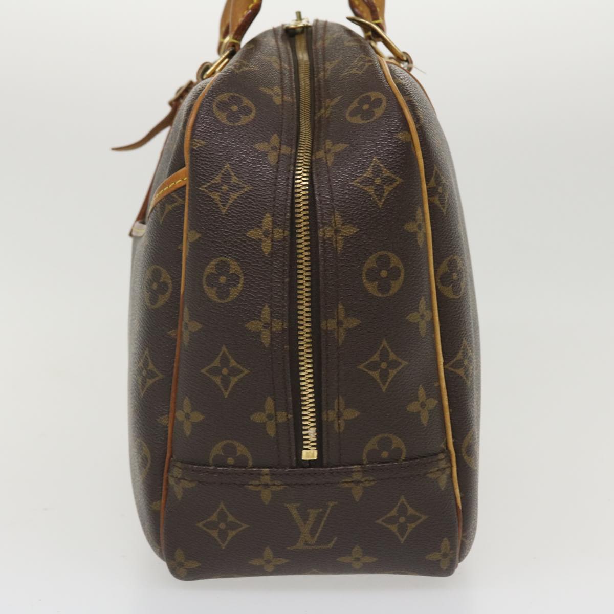 LOUIS VUITTON Monogram Deauville Hand Bag M47270 LV Auth 35997