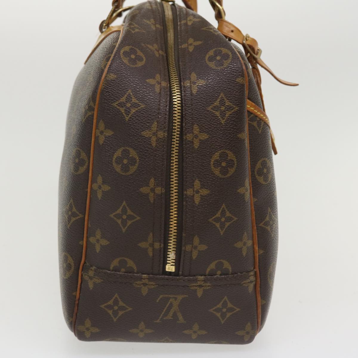 LOUIS VUITTON Monogram Deauville Hand Bag M47270 LV Auth 35997