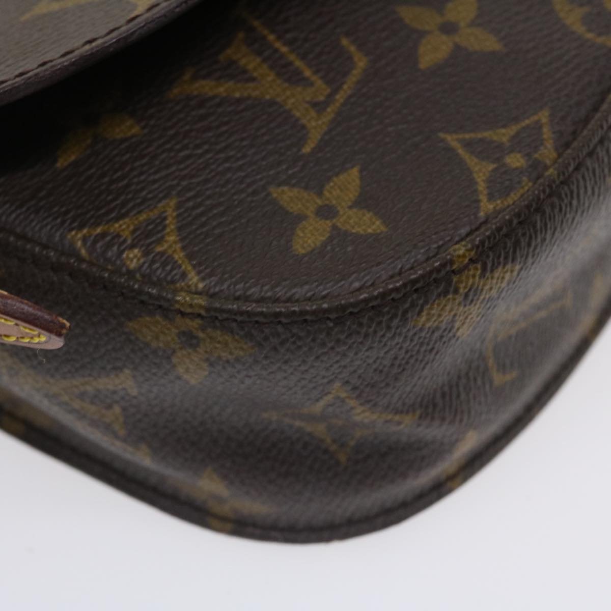 LOUIS VUITTON Monogram Saint Cloud PM Shoulder Bag M51244 LV Auth 36002