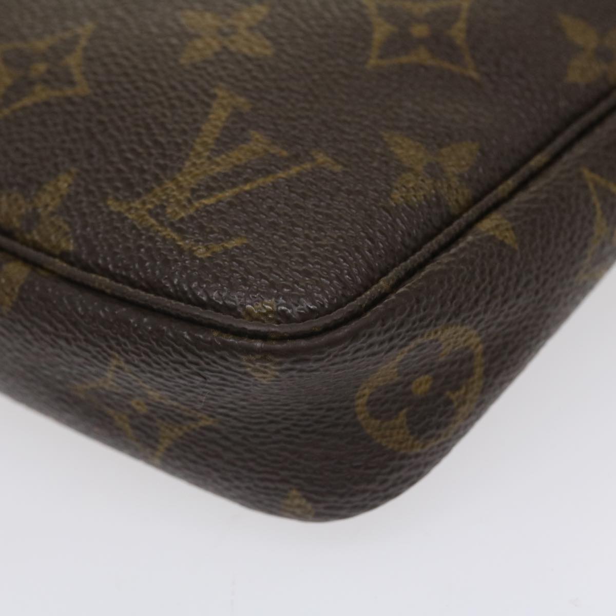 LOUIS VUITTON Monogram Pochette Accessoires Pouch M51980 LV Auth 36027