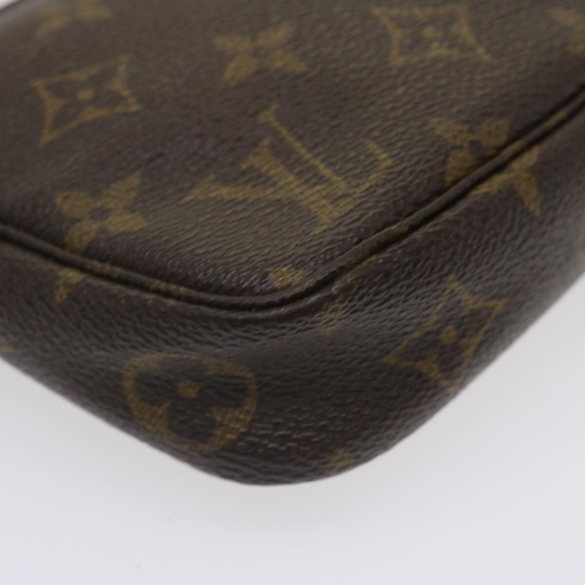 LOUIS VUITTON Monogram Pochette Accessoires Pouch M51980 LV Auth 36027