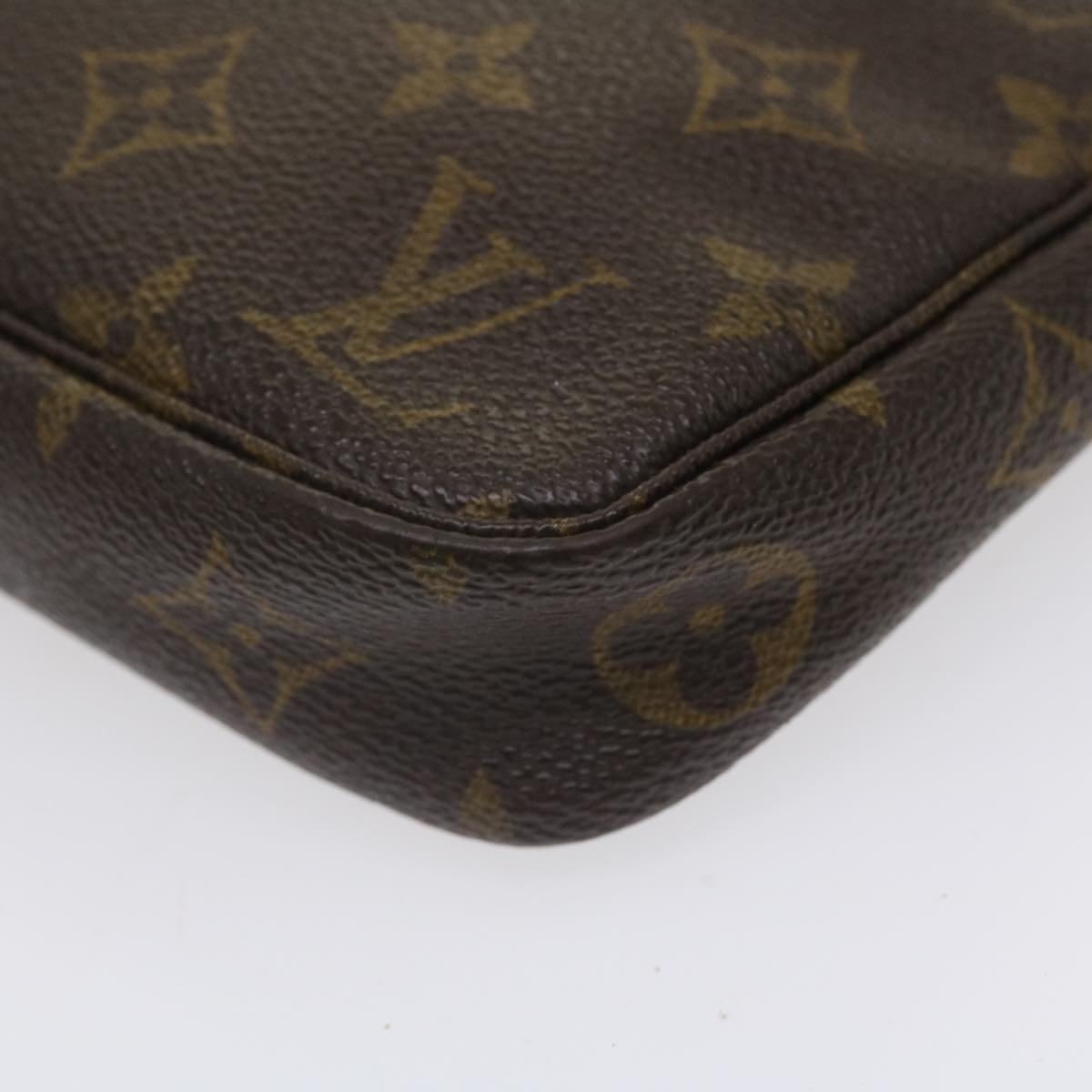 LOUIS VUITTON Monogram Pochette Accessoires Pouch M51980 LV Auth 36027