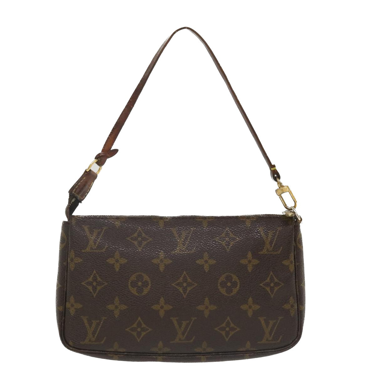 LOUIS VUITTON Monogram Pochette Accessoires Pouch M51980 LV Auth 36027