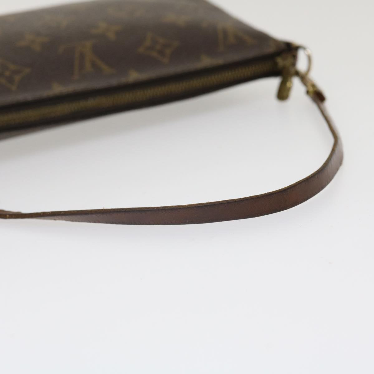 LOUIS VUITTON Monogram Pochette Accessoires Pouch M51980 LV Auth 36027