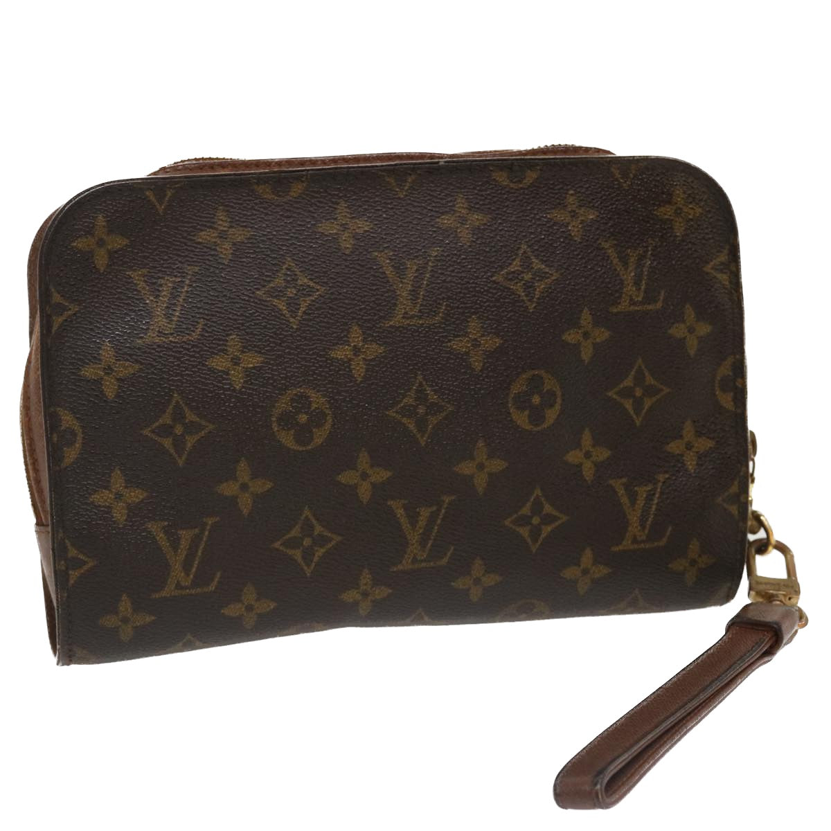 LOUIS VUITTON Monogram Orsay Clutch Bag M51790 LV Auth 36037