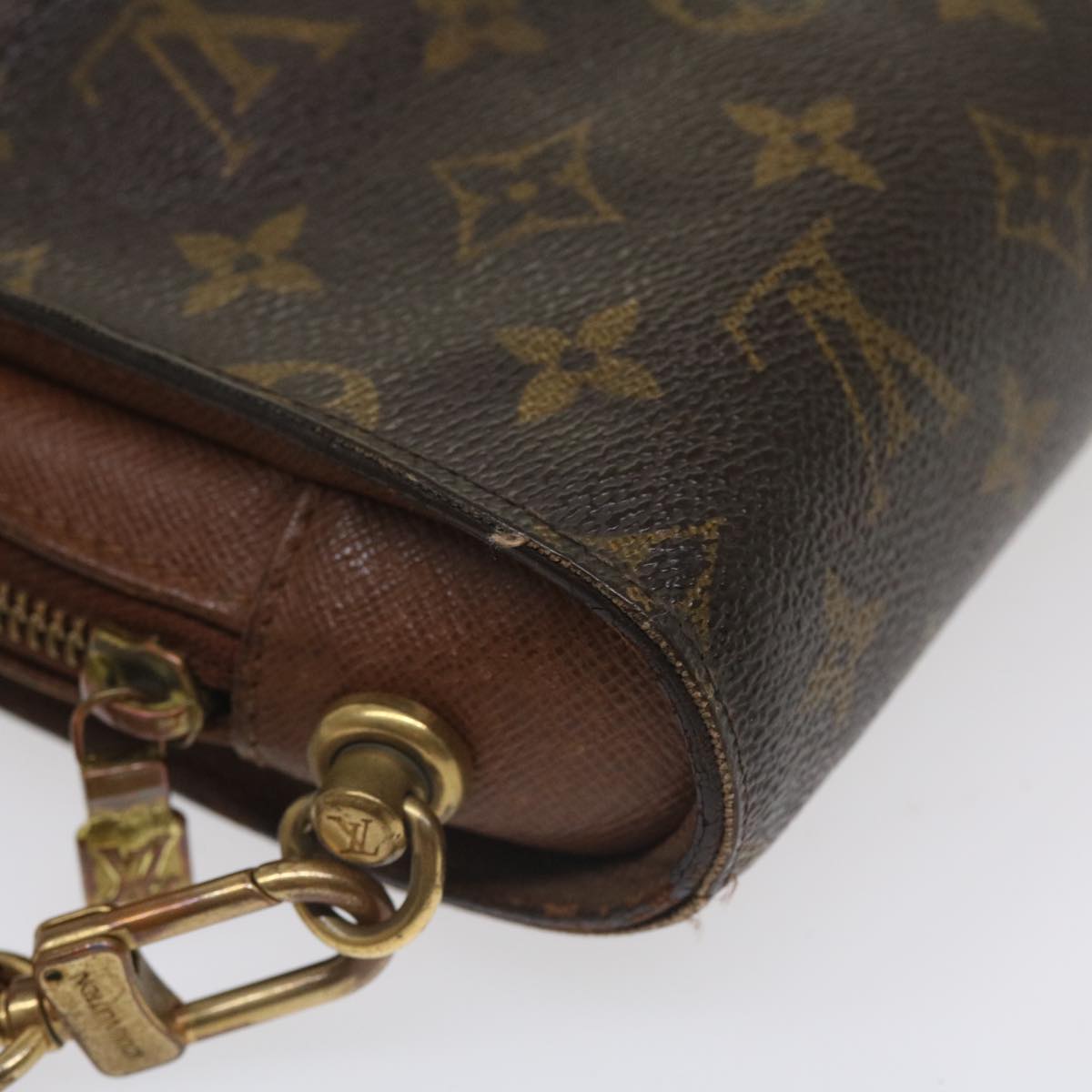 LOUIS VUITTON Monogram Orsay Clutch Bag M51790 LV Auth 36037